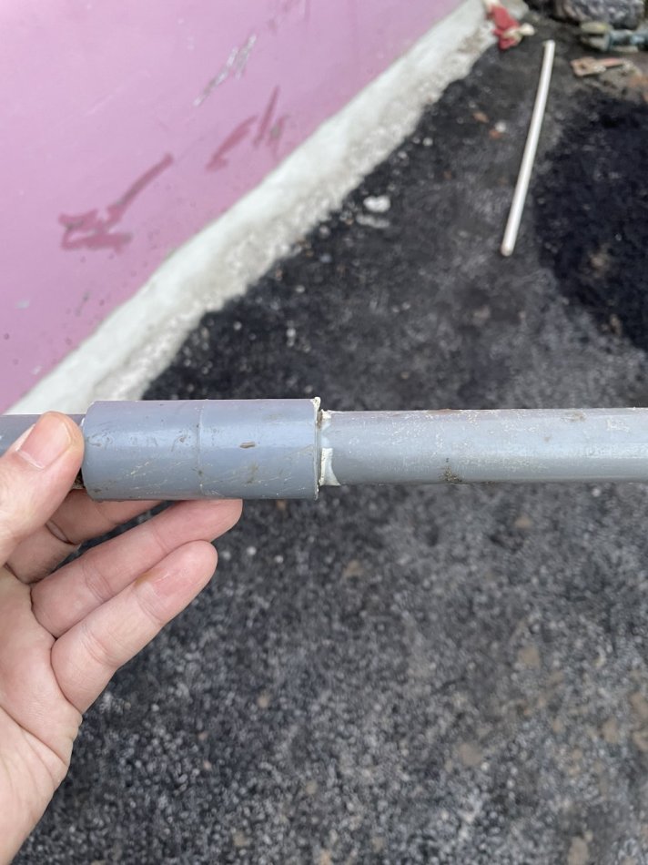 남원 여인숙 옥외 직수배관 누수 – 수도요금 4배 증가 원인 해결 - 남원시 동춘동 배관 시공 사진 3