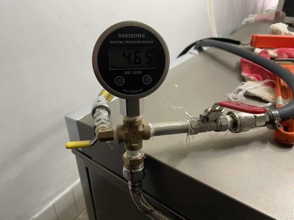 광주 난방 물보충 에러 – 분배기 미세누수로 인한 문제 해결 - 광주광역시 배관 시공 사진 3