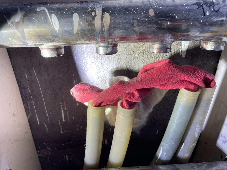 광주 난방 물보충 에러 – 분배기 미세누수로 인한 문제 해결 - 광주광역시 배관 시공 사진 4