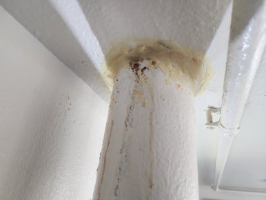 우수관 누수로 인한 방수 보수 및 우수관 재시공 - 광주광역시 배관 시공 사진 3