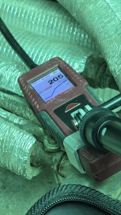 오래된 주택 온수배관 누수 탐지 및 부분 수선 공사 - 광주광역시 배관 시공 사진 6