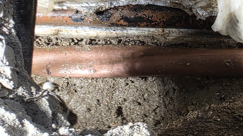 아파트 계량기 메인배관 파손 수선 - 광주광역시 배관 시공 사진 5