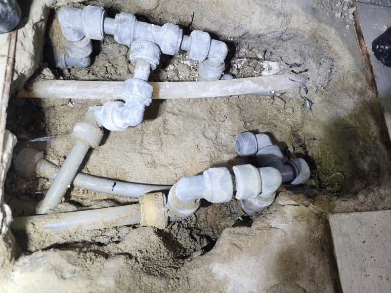 상가 복층 가정집 직수배관 누수 탐지 및 수선 - 광주광역시 배관 시공 사진 4