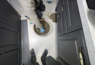 상가 복층 가정집 직수배관 누수 탐지 및 수선 - 광주광역시 배관 시공 사진 12